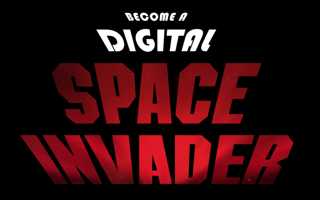 digital space invader